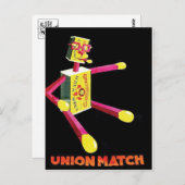 Vintage Ad Poster Briefkaart (Voorkant / Achterkant)