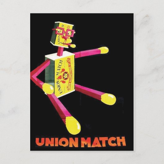 Vintage Ad Poster Briefkaart (Voorkant)