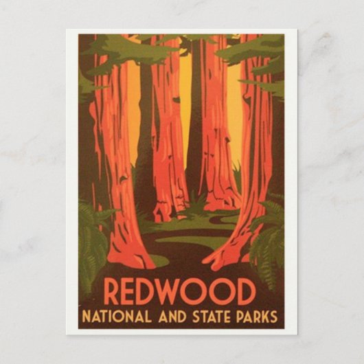 Vintage Ad Poster Briefkaart (Voorkant)