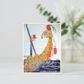 Vintage Ad Poster Briefkaart (Staand voorkant)