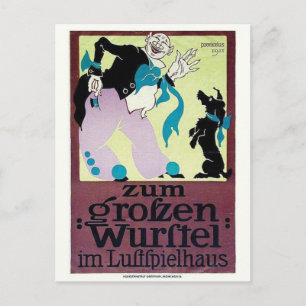 Vintage Ad Poster Briefkaart