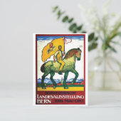 Vintage Ad Poster Briefkaart (Staand voorkant)