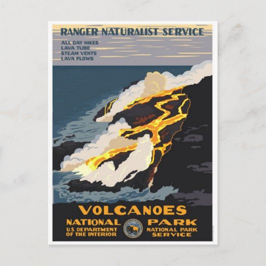 Vintage Ad Poster Briefkaart (Voorkant)