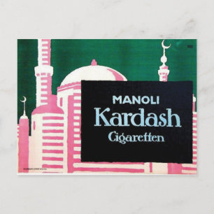 Vintage Ad Poster Briefkaart