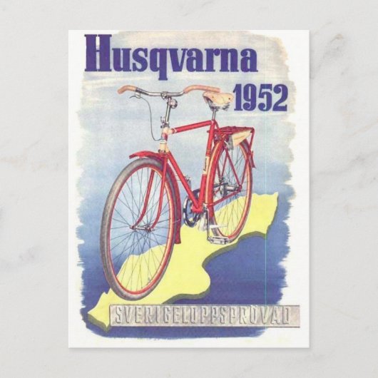 Vintage Ad Poster Briefkaart (Voorkant)
