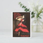 Vintage Ad Poster Briefkaart (Staand voorkant)