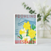 Vintage Ad Poster Briefkaart (Staand voorkant)