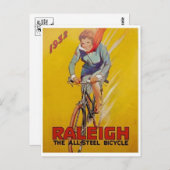 Vintage Ad Poster Briefkaart (Voorkant / Achterkant)