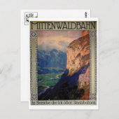 Vintage Ad Poster Briefkaart (Voorkant / Achterkant)