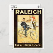 Vintage Ad Poster Briefkaart (Voorkant / Achterkant)