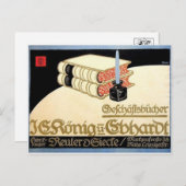 Vintage Ad Poster Briefkaart (Voorkant / Achterkant)