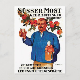 Vintage Ad Poster Briefkaart