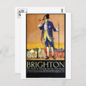 Vintage Ad Poster Briefkaart (Voorkant / Achterkant)