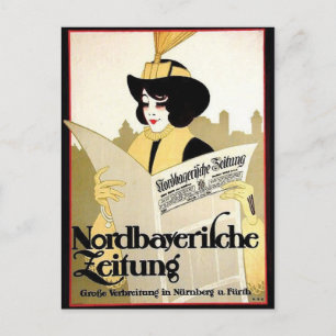 Vintage Ad Poster Briefkaart