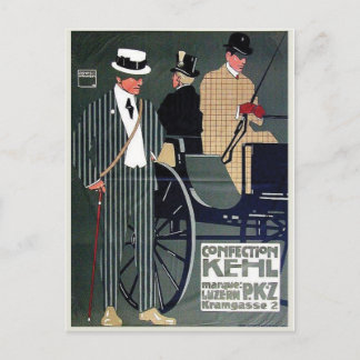 Vintage Ad Poster Briefkaart