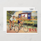 Vintage Ad Poster Briefkaart (Voorkant / Achterkant)