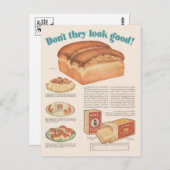 Vintage Ad Poster Briefkaart (Voorkant / Achterkant)