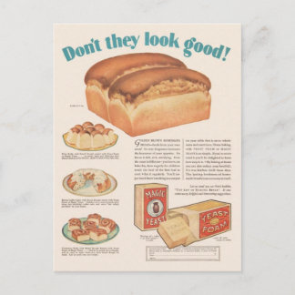 Vintage Ad Poster Briefkaart