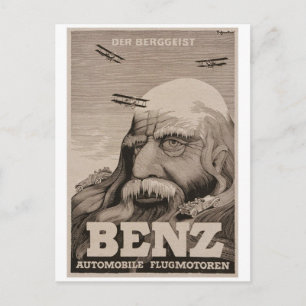 Vintage Ad Poster Briefkaart