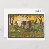 Vintage Ad Poster Briefkaart (Voorkant / Achterkant)