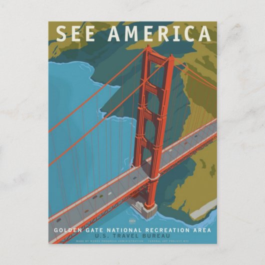 Vintage Ad Poster Briefkaart (Voorkant)