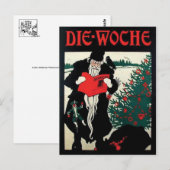 Vintage Ad Poster Briefkaart (Voorkant / Achterkant)