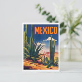 Vintage Ad Poster Briefkaart (Staand voorkant)