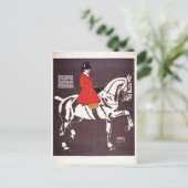 Vintage Ad Poster Briefkaart (Staand voorkant)