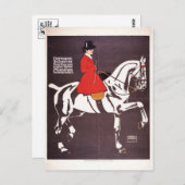 Vintage Ad Poster Briefkaart (Voorkant / Achterkant)