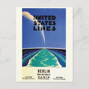 Vintage Ad Poster Briefkaart