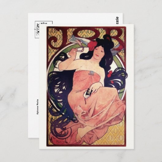 Vintage Ad Poster Briefkaart (Voorkant / Achterkant)