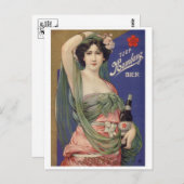 Vintage Ad Poster Briefkaart (Voorkant / Achterkant)