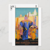 Vintage Ad Poster Briefkaart (Voorkant / Achterkant)