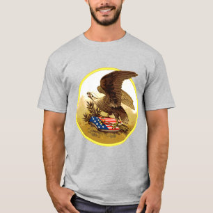 Vintage Adelaar met Schild T-shirt