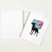 Vintage Adoptez Ne Faites Pas D'Achats Chien Graff (Devant avec enveloppe)