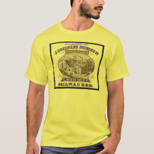 Vintage-advertenties: Breweriana - Obermann Brewin T-shirt