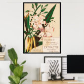 Vintage : adverteren voedsel - poster (Thuiskantoor)