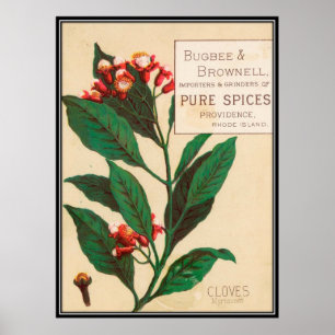 Vintage : adverteren voedsel - poster