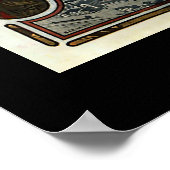 Vintage Advertisement Poster Parijs (Hoek)