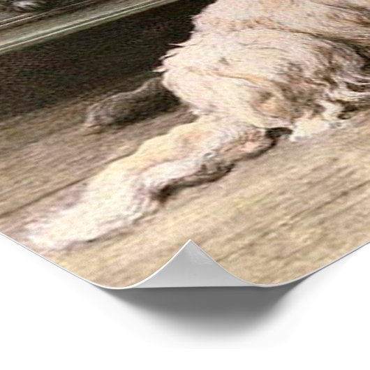 Vintage Afbeelding Poster (Hoek)