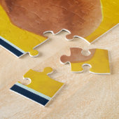 Vintage-afbeelding van Rosie de Riveter Legpuzzel (Zijkant)
