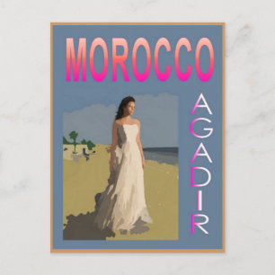 Vintage Agadir Briefkaart