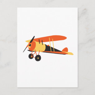 vintage airplane, Nieuport 28, WWI era Briefkaart