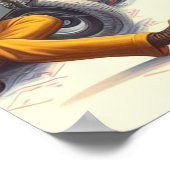 Vintage Airplane Pin-up Poster (Hoek)