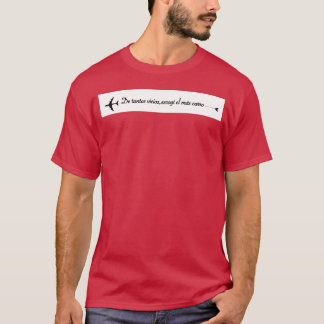 Vintage Airplane Quote girl T-shirt