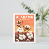 Vintage Alabama Briefkaart (Staand voorkant)