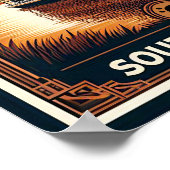 Vintage Alabama Riverboat Poster (Coin)