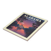 Vintage Alabama Tegeltje (Zijkant)