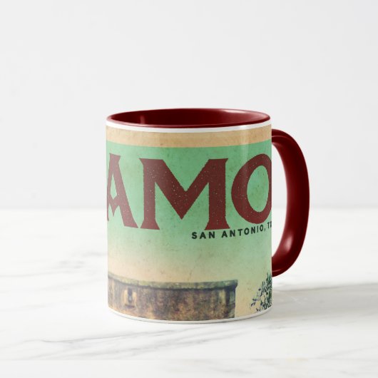Vintage Alamo Mug (Devant droit)
