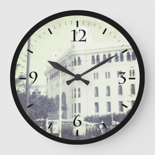 Vintage Algerije kantoor Grote Klok (Voorkant)